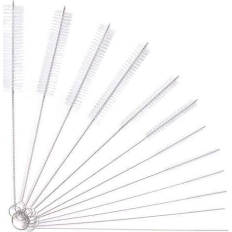 12pcs Tube Cleaning Brush, Tube Cleaning Brush for Glass Bottle Baby Feeding Bottle Kettle Keyboard, Pipe Cleaning Brushes (1/5)