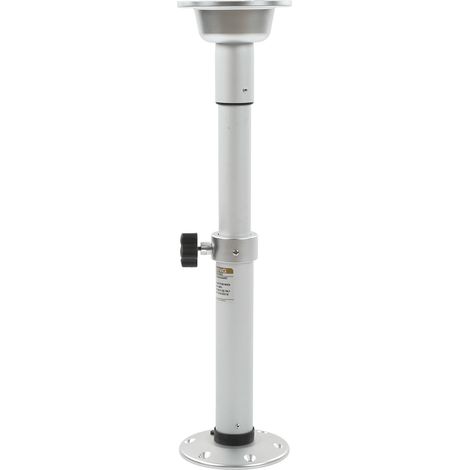 Socle de Table de Camping-Car Réglable, 19,69-28,35 Pouces, Support de Base de Table de Camping-Car Télescopique Amovible, Pied de Table en Alliage D'aluminium pour Camping-Car, Yacht, Caravane (1/5)