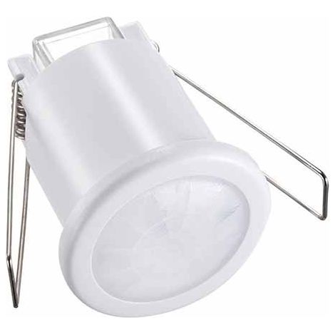 V-TAC VT-8092 Sensore di movimento infrarossi IR 360° + crepuscolare montaggio incasso a soffitto colore bianco IP20 - sku 6608 (1/5)