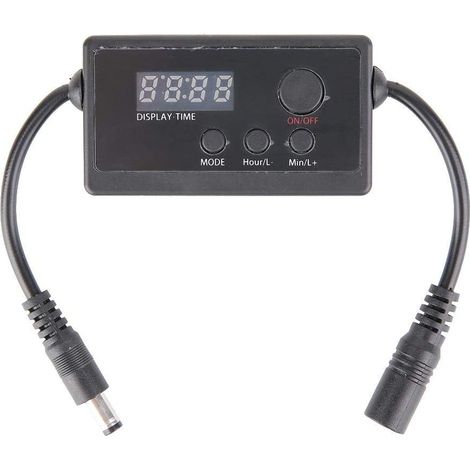 Year-end aquarium lighting system, convenient 100-step dimmer, intelligent LED lighting dimming/adjustment system with timer, suitable for aquariums and fish ponds.