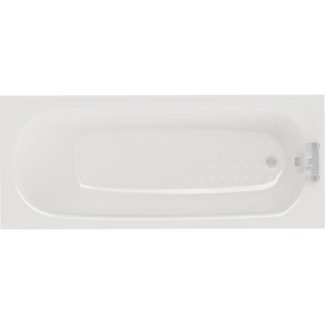 Monte Carlo 1700mm x 700mm Textured Base Anti Slip Straight Single Ended Bath (1/5)