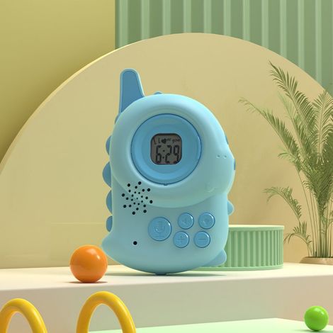 Talkie-Walkie Enfants - Portée 500 M - Pour Activités Extérieures - Âge Minimum 4 Ans - Bleu - Lot De 2 (1/5)