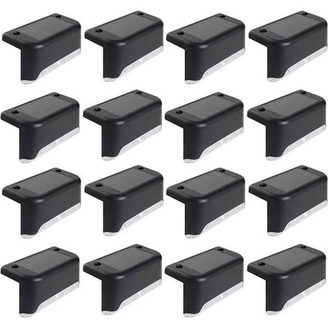 Lot de 16 Lampes Solaires LED pour Terrasse tanches IP65 en ABS clairage Extrieur multicolore BALISE SOLAIRE (1/5)