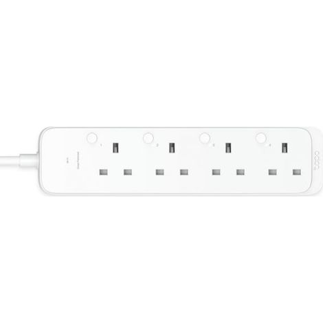 TP-Link Tapo P304M 1,5 m 4 presa[e] AC Interno Bianco (TP-Link Tapo P304M Smart Wi-Fi Power Strip, 4-Outlets, Matter)
