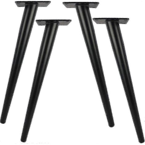 Pieds de table robustes de 30 cm, adaptés aux coiffeuses, aux armoires et aux bureaux, avec une capacité de charge de 800 kg. (1/5)