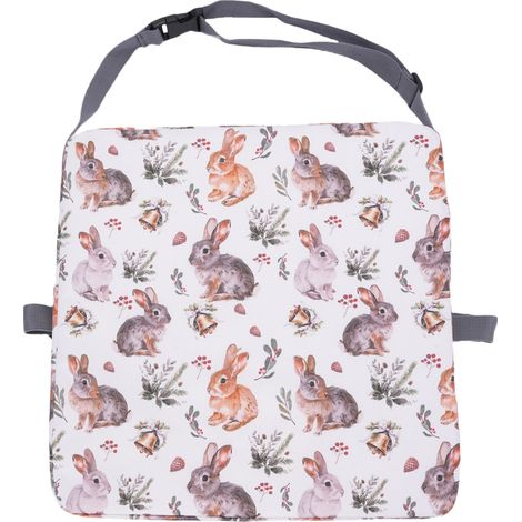 Asiento elevador portátil antideslizante Rabbit para niños con cojines elásticos