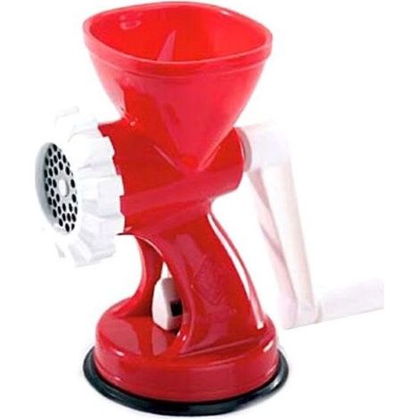 1PZ TRITACARNE A MANO CON VENTOSA