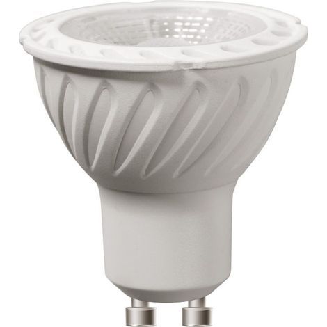 Ampoule LED COB GU10 Blanc Chaud 3000K, 5W Angle de Faisceau 38°, Équivalent Halogène 45W Projecteur traditionnel non dimmable 450 lm pour plafond et rail (lot de 8) [Classe énergétique A+] (1/5)