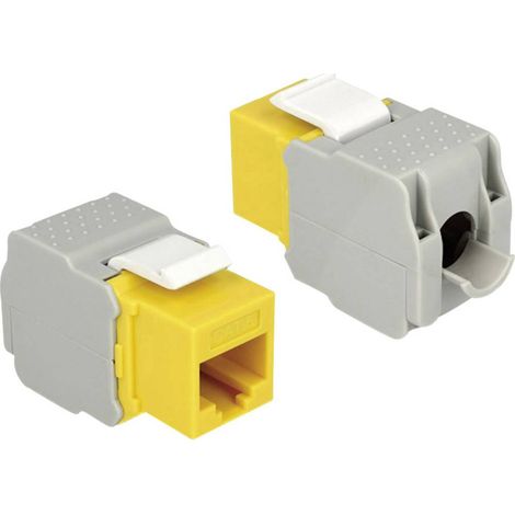 Module RJ45 encastrable Keystone CAT 6 Delock 86345 (1/3)
