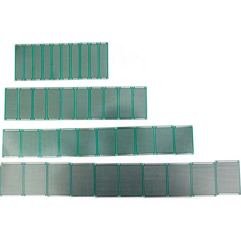 40 Pcs Double Sided Electroplated Hole 4 Kinds MultiFunction Printed Circuit Board Set (1/5)