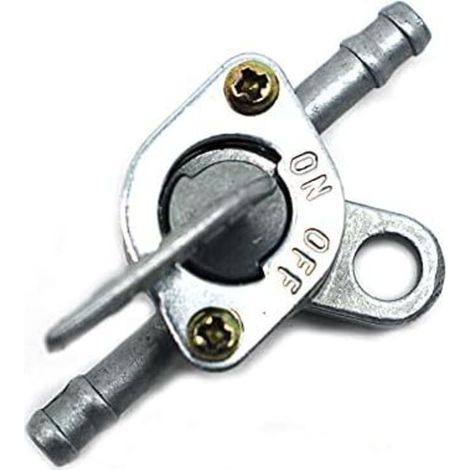 Robinet De Carburant Universel,Robinet Essence,Commutateur De Robinet De Carburant Réservoir De Carburant,Valve de Réservoir de Carburant en Ligne Pompe à Essence Interrupteur de Soupape on/Off (1/4)