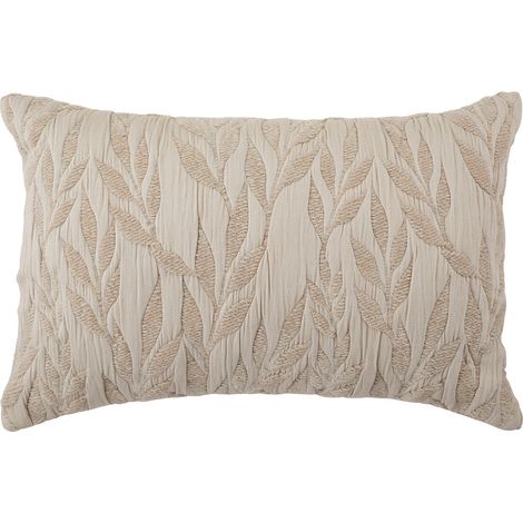 Kissen Jacquardmuster Lehto Baumwolle Leinen 58x38cm - Atmosphera créateur d'intérieur (1/5)
