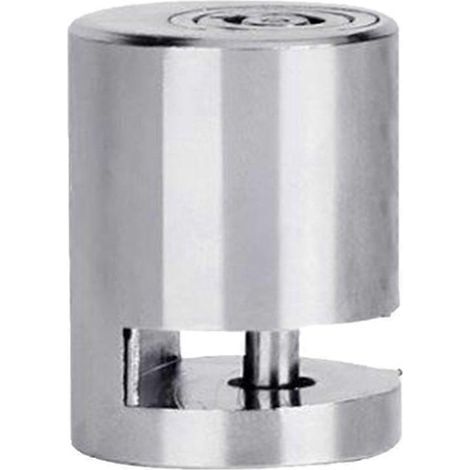 Bremsscheibenschloss aus legiertem Stahl für Motorräder, Roller und Fahrräder, 5,5 mm Verriegelungsbolzen (silber) – 4,533 cm – Silber (1/4)