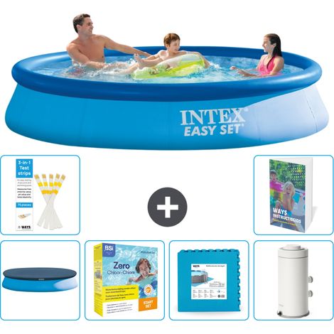Intex Piscina Easy Set Redonda - 366x76 cm - 7-piezas S102 (1/5)