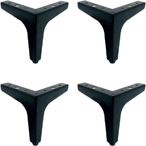 Pieds de meubles triangulaires de 15 cm pour canapé, lot de 4 (1/4)