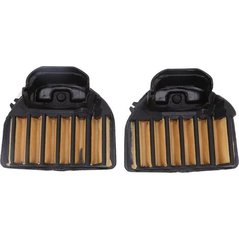 Filtre à air pour scie électrique (lot de 2) en ABS haute performance et haute précision, référence 537255703, compatible avec les modèles Husqvarna 455, 455E et 460. (1/5)
