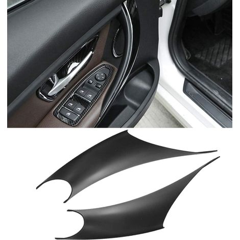 pièces de cache-poignées de porte (noir), compatibles avec les poignées de porte côté conducteur et passager des BMW Série 3/4 (conviennent aux BMW 320i, 328i, 330i, 335i F30/F31 et 428i, 435i F32/F36 (1/5)