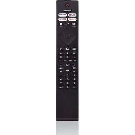 TéLéCommande de Remplacement pour Philips Ambilight 4K Ultra HDR OLED Android Smart TV 398GR10BEPHN0041BC BRC0984501/01 (1/4)