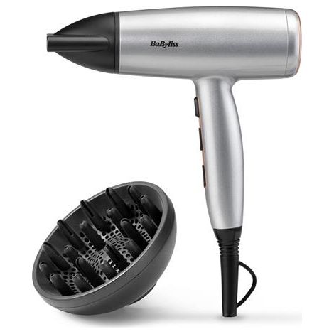 Hairdryer - BABYLISS - D580DE - Cosmos - 2100 W - Diffuser - Light and compact (1/3)