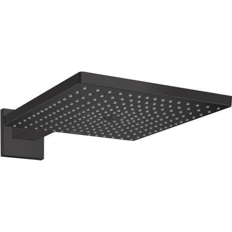 Hansgrohe Raindance E300 soffione, 1 getto con braccio doccia, nero opaco (26238670)