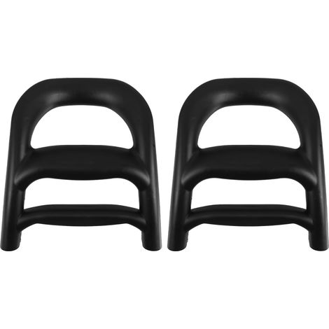 Poignée de rechange OSALADI en plastique noir, motif vache