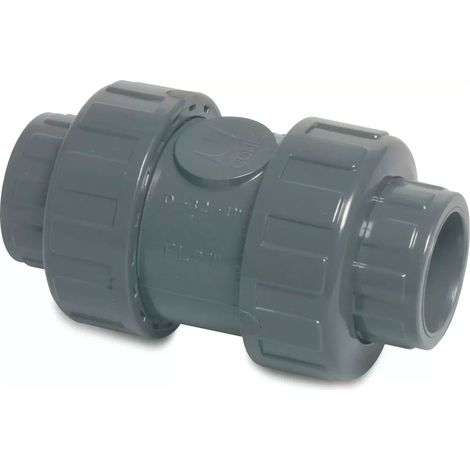 Profec PVC Kegelrückschlagventil federbelastet, beidseitig Klebemuffe Ø 20 mm - Typ 5000 (1/5)