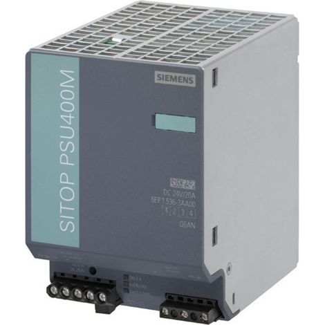 [GEBRAUCHT] B-Ware Siemens Sitop Psu400 M 24 V 20 A Hutschienen Netzteil Netzgerät 480 W