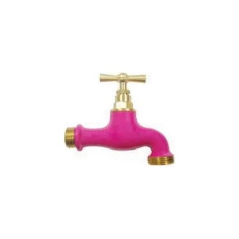 Rubinetto bicolore Rosa, 15x21/20x27