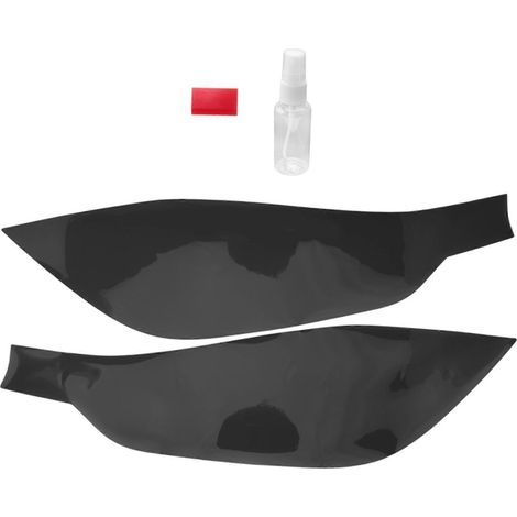 Frontscheinwerfer-Schutzfolie aus TPU für BMW 3er F30 F31 (2013–2019), Rauchschwarz, JXLGV (1/5)