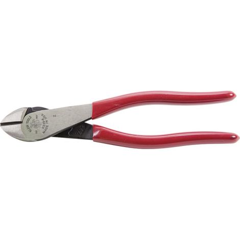 Pince à coupe latérale, Rouge/Argent, 8" (1/5)