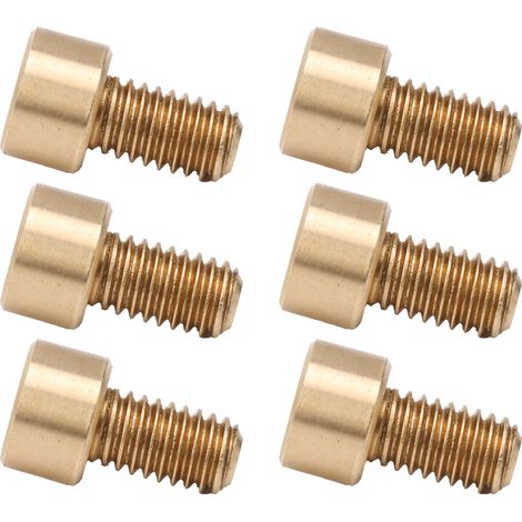 50 vis à tête hexagonale creuse en cuivre M6 x 10 mm (1/5)