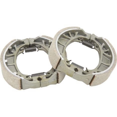 Satz mit 2 105-mm-Trommelbremsbelägen für Minibikes, kompatibler Ersatz für Warrior 5,5 PS und 6,5 PS Motoren, Hochleistungsbremsbeläge. (1/5)