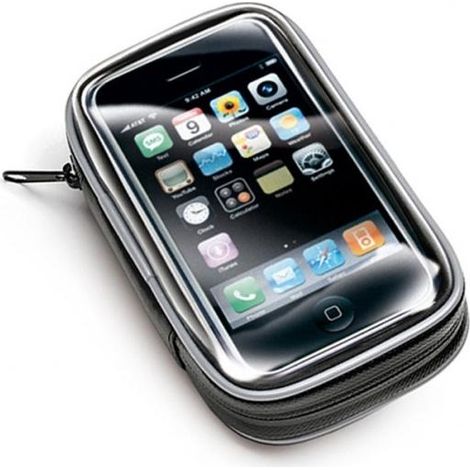 Supporto Universale per Cellulare da Bicicletta, Impermeabile, XXL 151x80mm, Compatibile con Manubri Tubolari, Nero, Ideale per Uso Sportivo (1/2)