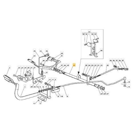 VORSCHUBSTEUERACHSE ZNG TC 2 ORIGINAL STIGA - 382000481/0