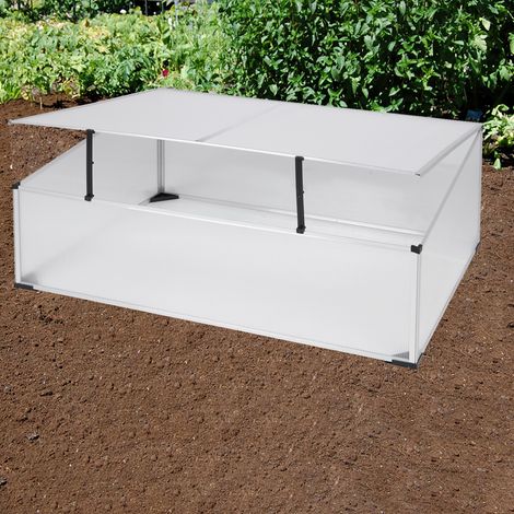 Frühbeet Alu 100x60x40cm-MMC4361 (1/2)