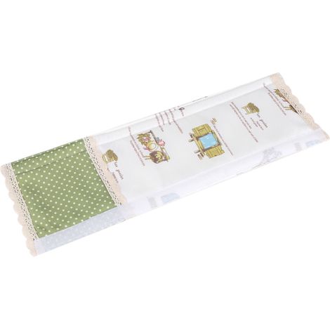 Funda para Manija de Nevera Estilo Pastoral, Algodón Poliéster Antiestático y Lavable 40x13cm – Ideal para Decoración del Hogar (1/5)