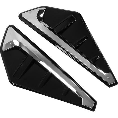 2 garnitures d'aération latérales extérieures pour voitures, compatibles avec X5 F15 X5M F85 2019-2021, finition brillante (1/5)