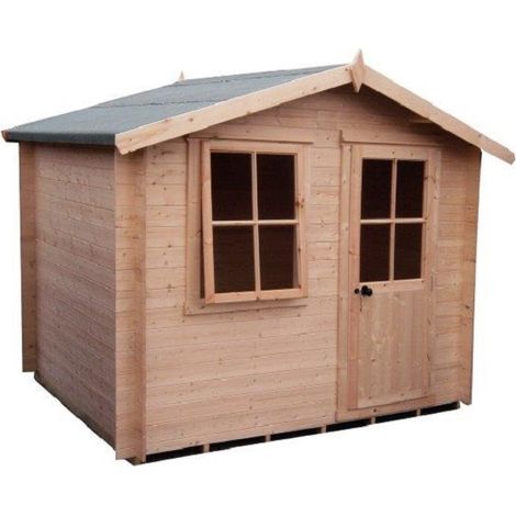 Avesbury Log Cabin Home Office Garden Room Approx 9 x 9 Feet