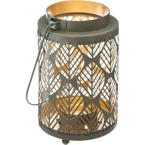 Design-Laterne aus Metall H13cm - Model 1