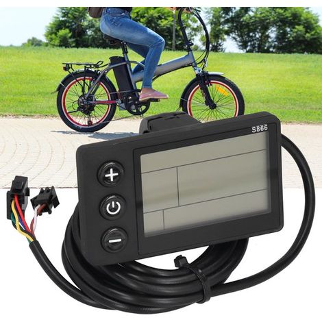 Pantalla - Ciclocomputador - Fácil instalación - Multifuncional - Portátil - Apto para bicicletas eléctricas y patinetes (1/5)
