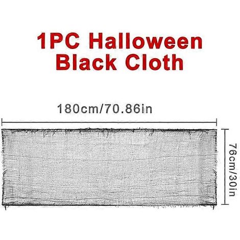 Cadeaux pour Halloween-as picture black cloth Latest Banner Backdrop Happy Decoration For Home Bloody Bat Pumpkin Ghost Print Banner Suppiles (1/5)