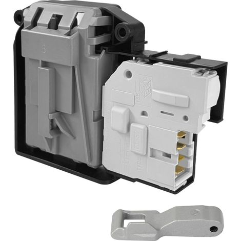 EBF61315802 Türverriegelungsschalterbaugruppe für Waschmaschine mit Türhaken, kompatibel mit Frontlader-Waschmaschinen von LG und Kenmore WM3080CW WM3770HVA WM3770HVA WM3500CW WM3400CW WM3770HVA WM138