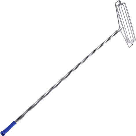 Rosvola Râteau à sable en acier inoxydable 304, 4,5 pieds, piège à rouleaux pour saut en longueur, terrains de Baseball en hauteur, jardin, paysage, plage (1/5)