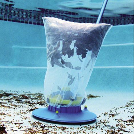 Tête d’aspiration pour piscine – Nettoyeur de fond bleu (1/5)