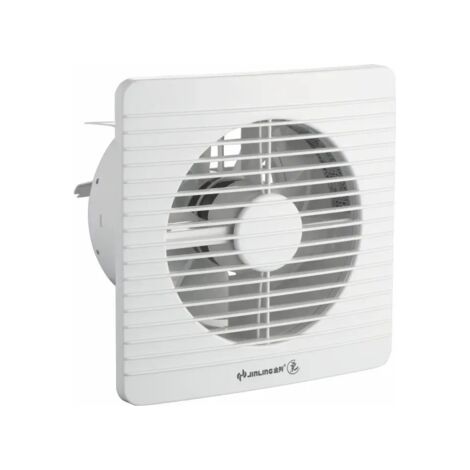 royaluxe-150mm Extracteur d'Air avec Clapet Anti-Retour 4 pouces, 16W,dB(A) 39, Certification 3C pour Salle de Bain, Cuisine, Bureau, WC, Silencieux (1/3)