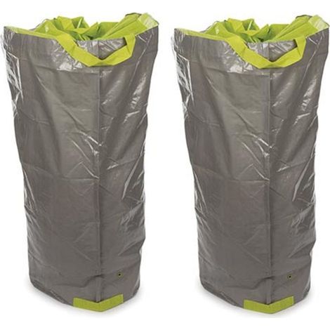 Gartensack – Polyethylen – 270 l – Multifunktional – Für Pflanzenabfälle und -reste – 2er-Pack (1/2)