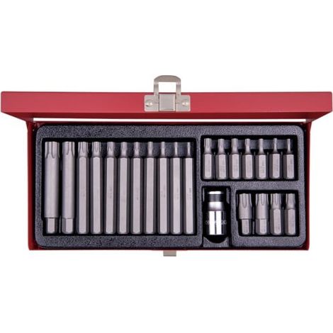KING TONY - Coffret d'embouts tournevis et TORX® - 23 pièces