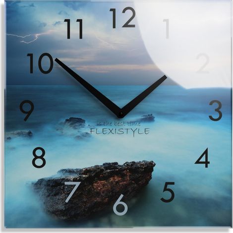 Reloj de pared Ocean silencioso moderno (1/4)