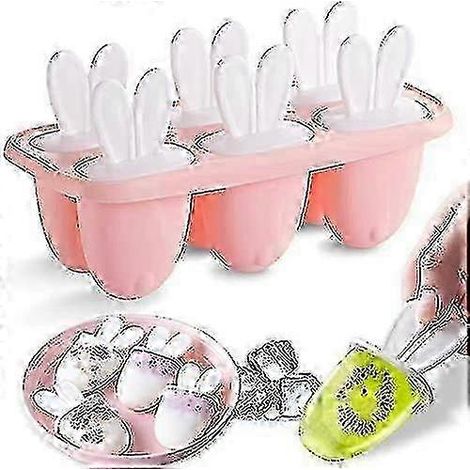 Moules à glace 2025, moules à glace avec bâtonnets, moules à crème glacée, adaptés aux bébés et aux enfants (1/5)