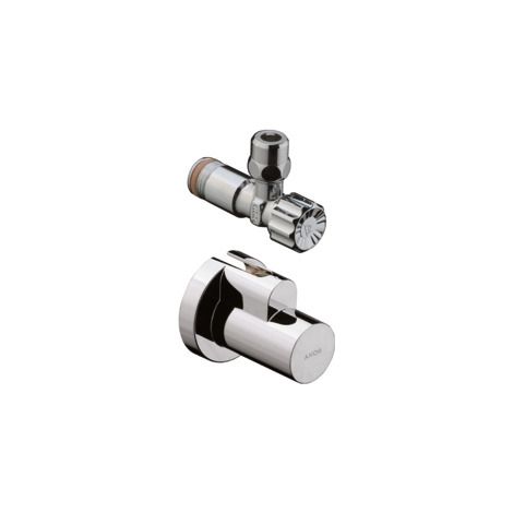 hansgrohe AXOR Eckventil, mit Schuber, Quetschverschraubung, (1/4)